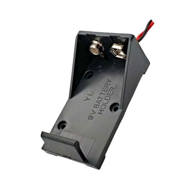 9V battery holder open design connector for DIY electronics projects