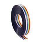 The Ribbon Cable Wire Multi-coloured is widely used in electronics labs, robotics and embedded projects