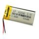 3.7V 600mAh Lithium Polymer Battery slim lightweight rechargeable cell