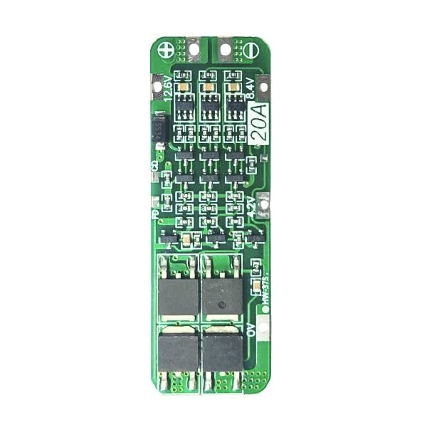 3S 20A BMS 18650 Lithium Battery Protection Board for 11.1V lithium battery packs