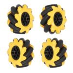 48mm x 25mm Omni-Directional Mecanum Wheel for school robotics projects