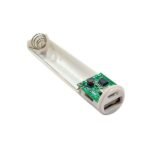 5V USB power bank case compact portable battery enclosure