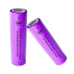 3.7V 2600mAh 18650 lithium rechargeable cell for power banks and DIY electronics.