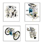 13 in 1 Solar Robot Kit for Kids Age 8+ | DIY STEM Educational Learning Kit - Image 2