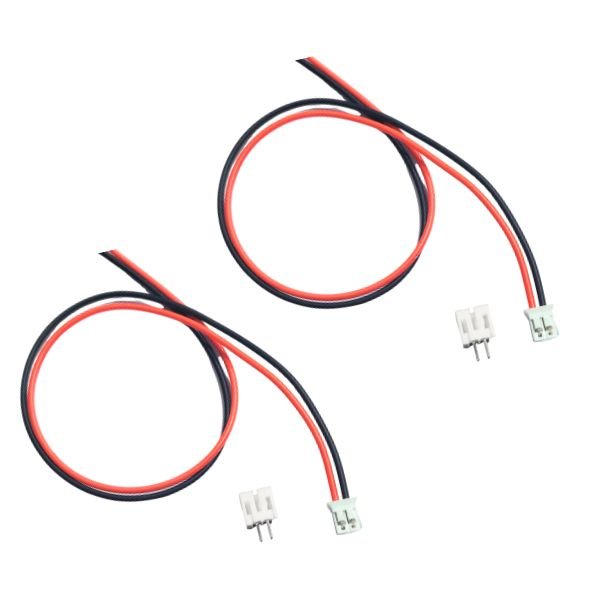 Upgrade your wiring setup with 2-Pin JST Connector 2.5mm Pitch Male and Female Pair.