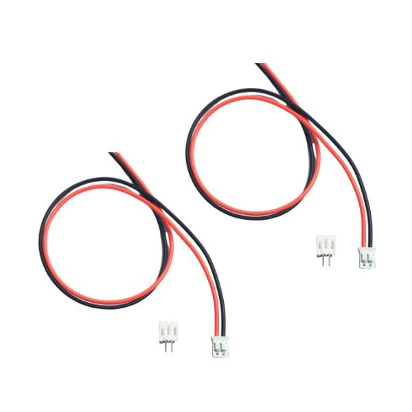 The 2-Pin JST Connector 2mm Pitch Male and Female Pair is ideal for batteries, sensors and compact electronics projects