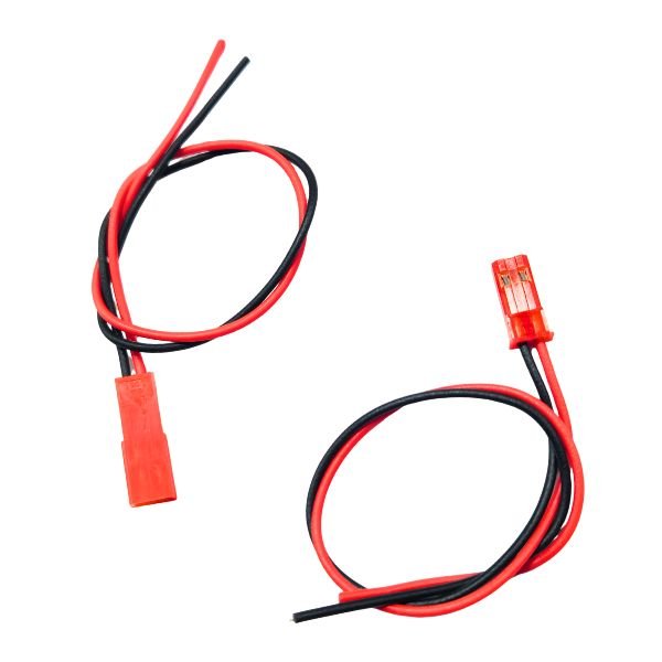 2-Pin JST Plug Connector Male/Female Pair