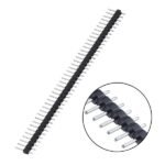 High-quality 2.54mm Pitch Male Berg Strip Header 40×1 Pin for PCB soldering and module interfacing.