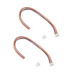 The 4-Pin JST Connector 2mm Pitch Male and Female Pair is ideal for compact wiring in sensors, control boards
