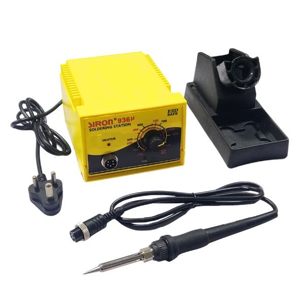 Siron 936U antistatic analog soldering station for electronics repair and DIY.