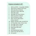 Easy-to-use ADIY Arduino Uno starter kit designed for beginners.