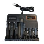 7 Slot Multi-Function Universal Battery Charger with Display Indicator
