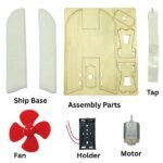 DIY Wooden Hovercraft Boat Kit | For Fun STEM Learning - Image 5