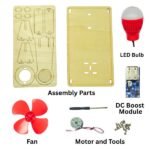 DIY Wooden Windmill Power Generator Model Kit for STEM Learning - Image 4