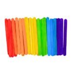 110mm x 10mm Craft Ice Cream Stick Multi-Color for DIY projects
