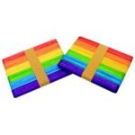 110mm multicolor craft ice cream sticks for DIY projects