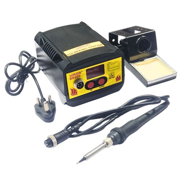 Siron DSS60 Digital Temperature Controlled 60W Soldering Station for electronics work.
