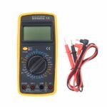 DT9205A Haoyue Digital Multimeter with Probes for electrical testing