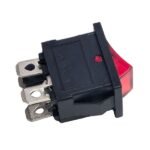 KCD1-104 10A Rocker Switch With Red Light 4 Pin - Image 2