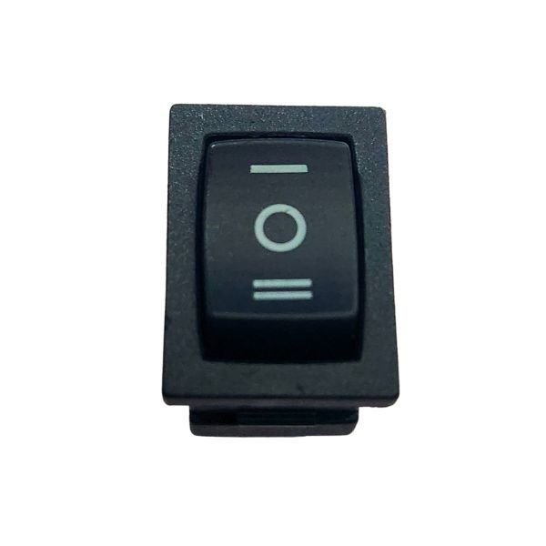3 Pin Rocker Switch Black SPDT On-Off-On