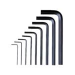 KM-9V Taparia 9 Pcs Black Finish Allen Key Set for long-term professional use.