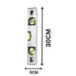 30cm Water Level Magnetic Scale for accurate surface measurements