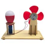 DIY Wooden Windmill Power Generator Model Kit for STEM Learning - Image 3