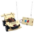 Remote Control DIY Wooden RC Racing Car Kit | For Kids STEM Learning