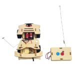 Remote Control DIY Wooden RC Racing Car Kit | For Kids STEM Learning - Image 5