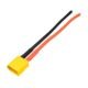 The XT60 Male Connector With Wire is widely used in RC, lithium battery packs and power distribution systems.