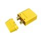 The XT90 Anti Spark Connector Male Female Pair for secure battery connections in e-bikes, inverters and RC vehicles.