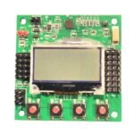 KK 2.1.5 multirotor flight controller board with LCD for quadcopters and drones.