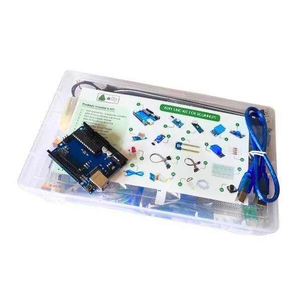 Easy-to-use ADIY Arduino Uno starter kit designed for beginners.