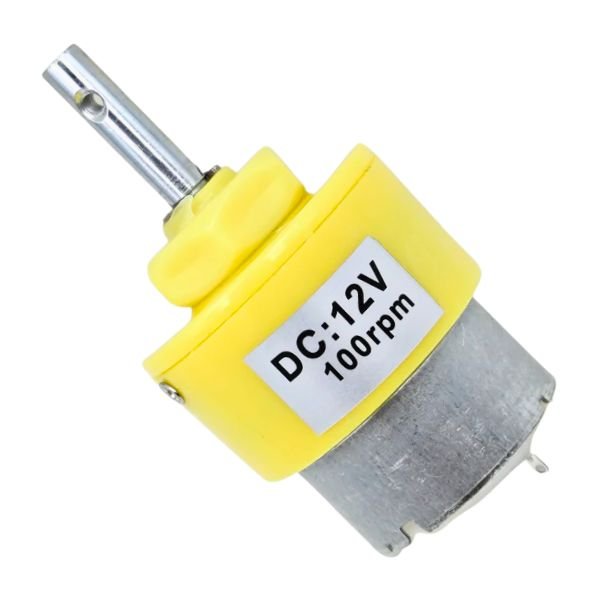 12V 500RPM DC Geared Motor high torque reliable performance