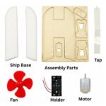 DIY Wooden Hovercraft Boat Kit | For Fun STEM Learning - Image 5