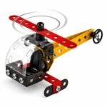 connectors, rods, and gears from MECHANIX Basic Building Kit for robot kit projects