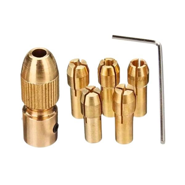 0.5-3mm Brass Drill Chuck Set for mini drills