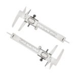 125mm metal vernier caliper for accurate internal, external, and depth measurements.