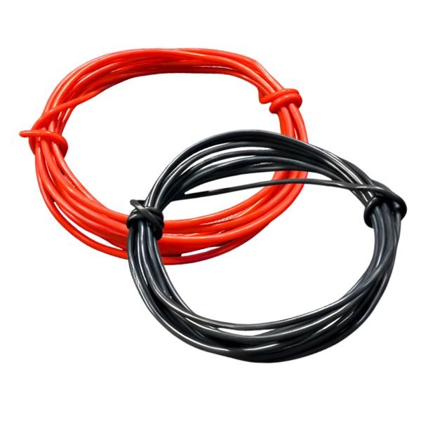 20AWG Silicone Wire Red and Black