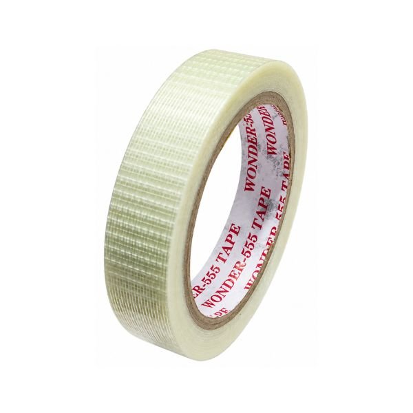 25mm insulation cross filament tape 50 meter front view