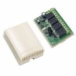 4-Channel RF Wireless Relay Remote Control Transmitter and Receiver Module - Image 2