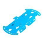 4WD Aluminum Robot Car Chassis Frame DIY Base Plate for Robotics Projects