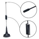 GSM 6DBI Magnetic Mount Spring Antenna with 3m SMA Male Cable - Image 3