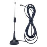 GSM 6DBI Magnetic Mount Spring Antenna with 3m SMA Male Cable