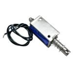 JF-0730B DC 12V Push-Pull Linear Solenoid Electromagnet Actuator