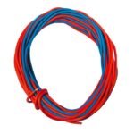 26AWG Single Core Wire Blue and Red for reliable electronics wiring.