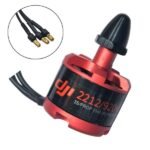 DJI 2212 920KV brushless DC motor for drone with CW rotation and black cap.