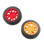 30mm x 11mm rubber RC toy car wheel offers excellent grip and smooth rolling