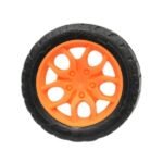 30mm x 11mm rubber RC toy car wheel offers excellent grip and smooth rolling