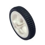 34mm x 6mm rubber mini car wheel with strong traction.